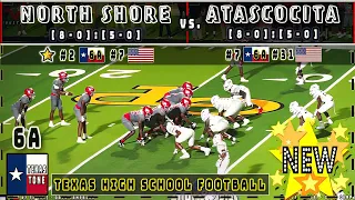#2 North Shore (#7 USA) vs #7 Atascocita Football | [FULL-ish GAME]