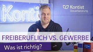 FREIBERUFLER oder GEWERBE? Unterschiede erklärt!