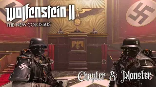 Wolfenstein II: The New Colossus - Chapter 5: Monster | Game Walkthrough | No Commentary (4K)