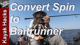 Trick! Convert Spinning Reels to Baitrunner Fishing Reels