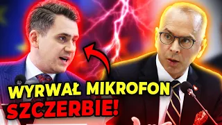 Napięta atmosfera na posiedzeniu komisji ds. afery wizowej. Milewski wyrwał mikrofon Szczerbie!