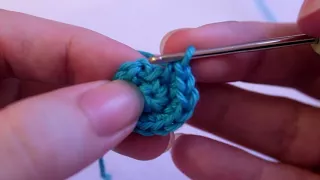 Crochet for beginners. How to knit a circle. Amigurumi ring. #4