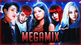 EVERGLOW x Blackpink x BTS x Stray Kids x CLC x R.Velvet +MORE - LA DI DA Megamix {25+ Songs MASHUP}