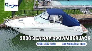 [SOLD] 2000 Sea Ray 290 Amberjack Virtual Video Tour