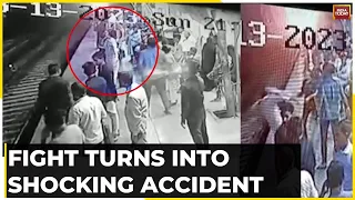 Mumbai Man Crushed Under Train, Fell On Track After Being Hit In A Fight, Horror On CCTV