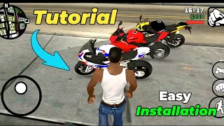 Super Bikes mod Pack Tutorial Video GTA SA super bike Mod pack