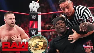 Multiple new 24/7 Champions crowned: Raw, Aug. 12, 2019
