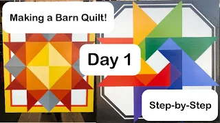 Barn Quilt Tutorial: Day 1