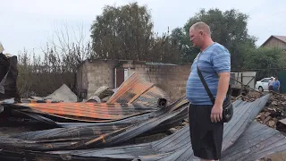 Пожар в с. Павловка Кинельского района