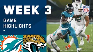 Dolphins vs. Jaguars Week 3 Highlights | NFL 2020