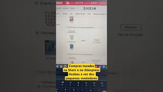 Limite de Compra na Shein e no Aliexpress Mudou - CUIDADO você pode ser TAXADO