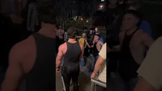 Dumb white girl trying to fight at deep down south party