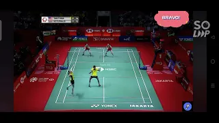 Indonesia Master 2022: Pearly Tan/Thinaah vs Jongkolphan KITITHARAKUL/Rawinda PRAJONGJAI