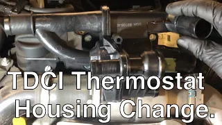 How to Replace the Thermostat Housing on Your Ford TDCi. A Step-by-Step Guide.