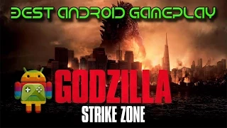 Godzilla: Strike Zone Official Movie Android Game Android gameplay