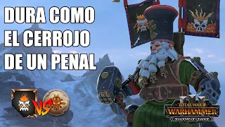 DURO COMO EL CERROJO DE UN PENAL ENANOS DEL CAOS TOTAL WAR WARHAMMER 3 #750