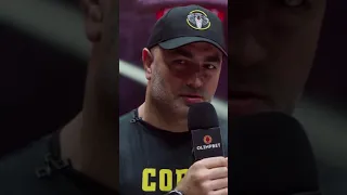 Четкий тренер Сослан слова после боя# Hardcore#mma