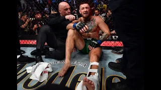 What happened to Conor's leg and how did he lose the fight   Highlights