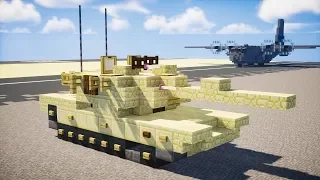 Minecraft M1A2 Abrams Tank (v4.0) Tutorial