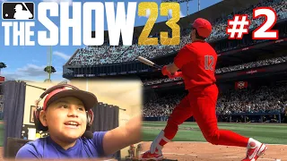 LUMPY'S HITS HIS FIRST HOME RUN! | MLB The Show 23 | PLAYING LUMPY #2