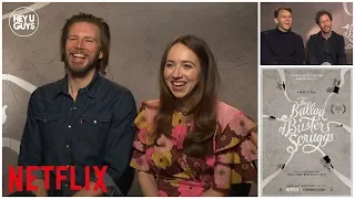 The Ballad of Buster Scruggs | Zoe Kazan & Tim Blake Nelson on Coen Brothers latest