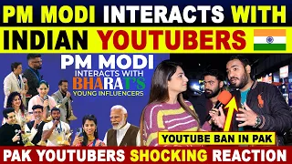 PM MODI MEETS RJ RAUNAC, TECHNICAL GURUJI & TOP INFLUENCERS OF INDIA | PAK YOUTUBERS CRYING | SANA