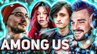 ЮЛИК ИГРАЕТ В AMONG US #15 + Радик, Совергон, Лиза Мадрид и другие