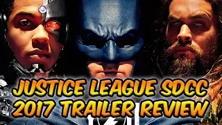 Justice League Trailer Review SDCC 2017