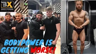 BODYPOWER IS GETTING WORSE! | Brandon Harding VID REACTION | 13 WEEKS OUT