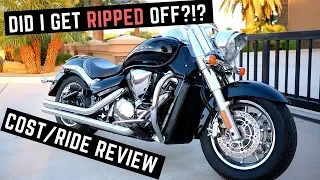 What I Paid For a Used Suzuki Boulevard C109R (C109RT) + Ride/Review