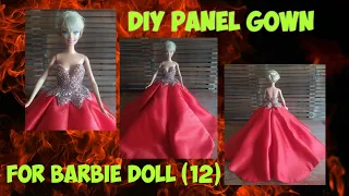 Diy Panel Gown for Barbie doll (12) | nunu seo