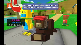 SUPER BEAR ADVENTURE  TURTLE VILLAGE Snow valley desert bee mother Giant house     and the hive....