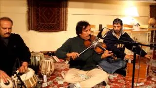 Raees Khan Violinist  guloon mae rang bhare