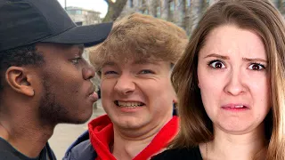 Americans React To TommyInnit met KSI in real life