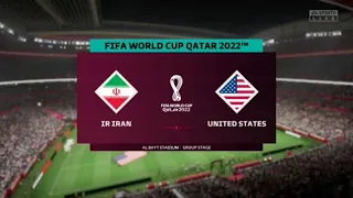 FIFA 23 WORLD CUP PS4 / IRAN vs USA / 29.11.2022 / FULL GAMEPLAY