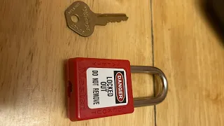 Master 410 LOTO lock