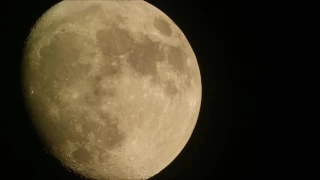 Moon shot using Samsung NX300 camera with Meade ETX-90 telescope