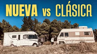 ⚔ Guerra de AUTOCARAVANAS ⚔ | Descubre cómo es una  MOTORHOME 🚍 Nueva y una Clásica ¿Quién ganará 😉?