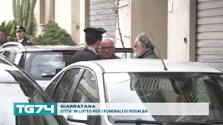 GIARRATANA - CITTA' IN LUTTO PER I FUNERALI DI ROSALBA