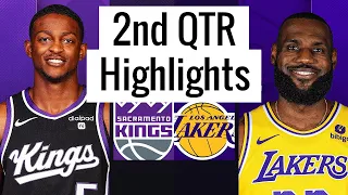 LA Lakers vs Sacramento Kings Full Highlights 2nd QTR | Mar 13 | NBA Regular Season 2024