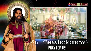 08.24.2022 (Wednesday) 9AM #OnlineMass - Feast of Saint Bartholomew, Apostle