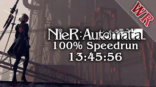 (WR) NieR: Automata 100% Speedrun in 13:45:56