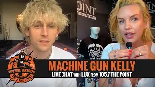 MACHINE GUN KELLY talks "concert for aliens" video, the best ENTOURAGES in Hollywood & more with LUX