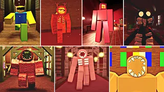 Roblox DOORS 21 FIGURE JUMPSCARE and CUTSCENE