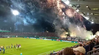 Preussen Münster - FC Bayern München | Choreo + Pyroshow! 26.09.23