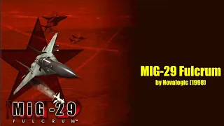 MiG-29 Fulcrum (Novalogic / 1998) Gameplay (PC/Game 1998)