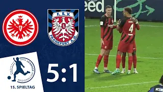 Eintracht Sieger im Stadtduell | Eintracht Frankfurt - FSV Frankfurt 1899 | 15. Spieltag RLSW