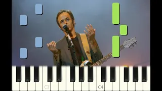 piano tutorial "IL CHANGEAIT LA VIE" Jean-Jacques Goldman, 1987, avec partition gratuite (pdf)