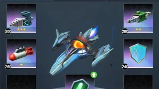 Crow Ship: Lazer Gun: Prizm Wing Gun: High-Expolsive Missle: Force Field Armor: Wing Fighter