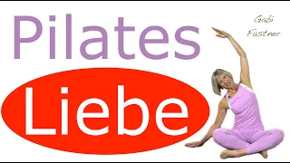 ❤️ 26 min. Pilates mit viel Liebe | Gymnastik auf der Matte, ohne Geräte